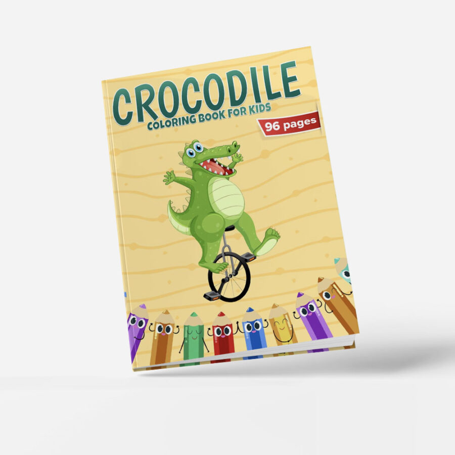 Crocodile Coloring Book for Kids