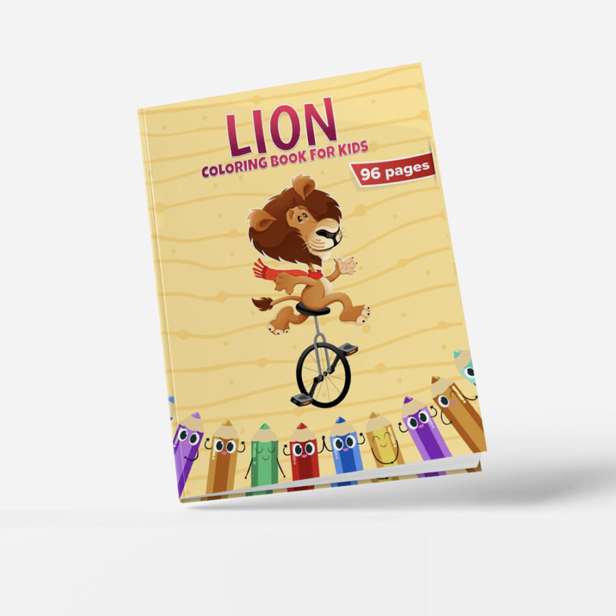 Lion Coloring Book for Kids
