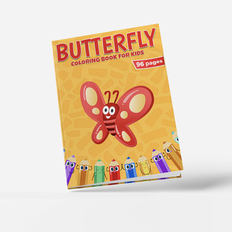 Buterfly Coloring Book For Kids