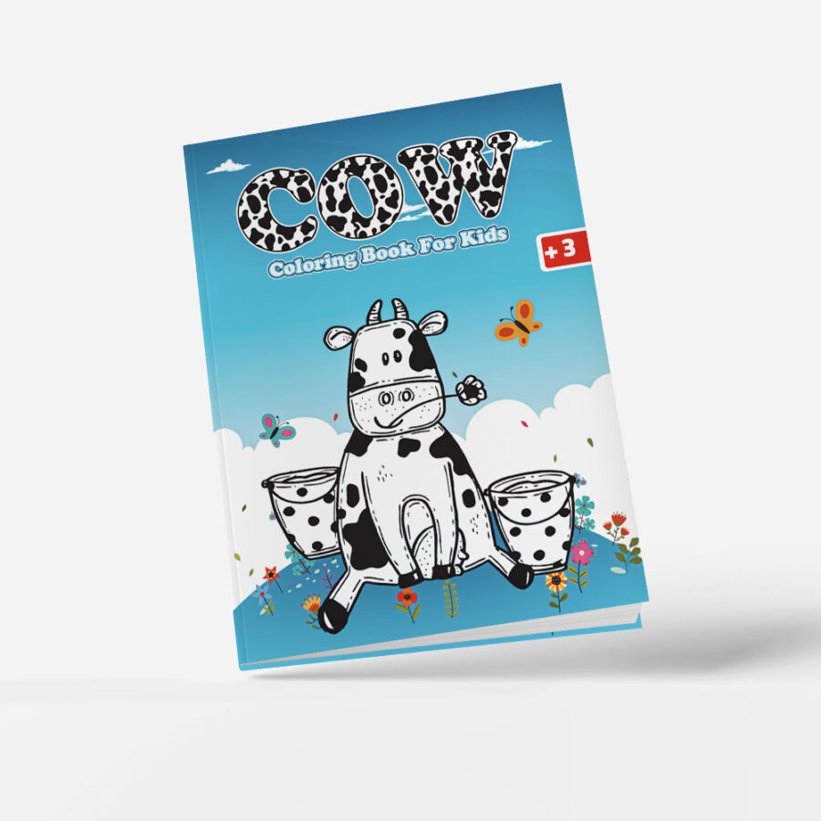 Cow Coloring Book For Kids