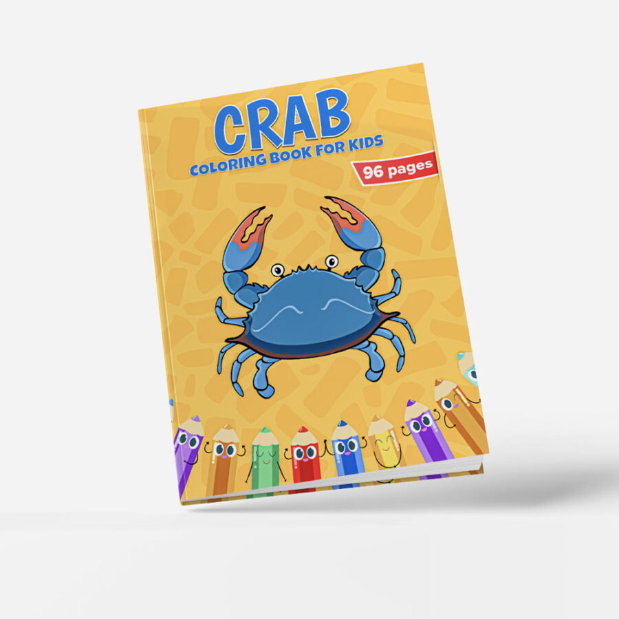 Crab Coloring Book For Kids