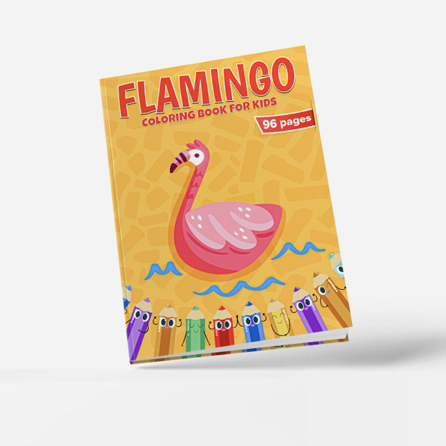 Flamingo Coloring Book For Kids