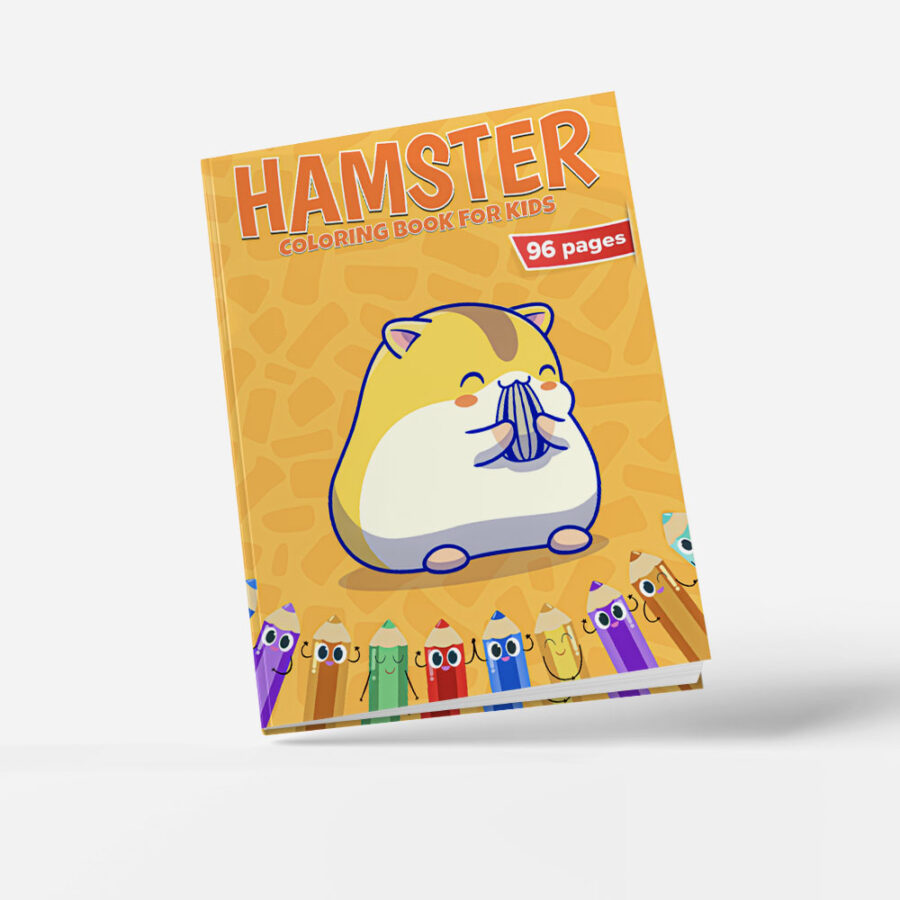 Hamster Coloring Book For Kids