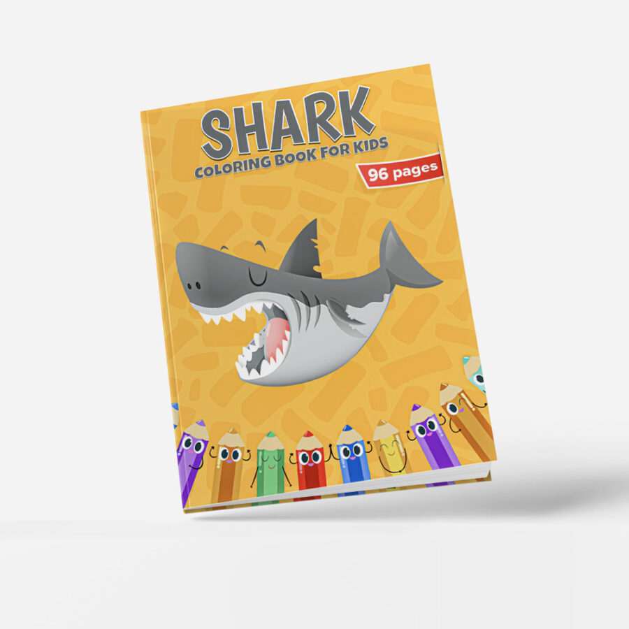 Shark Coloring Book For Kids