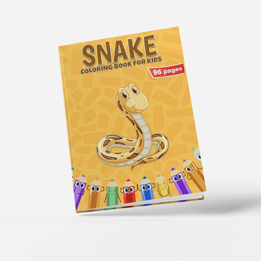 Snake Coloring Book For Kids