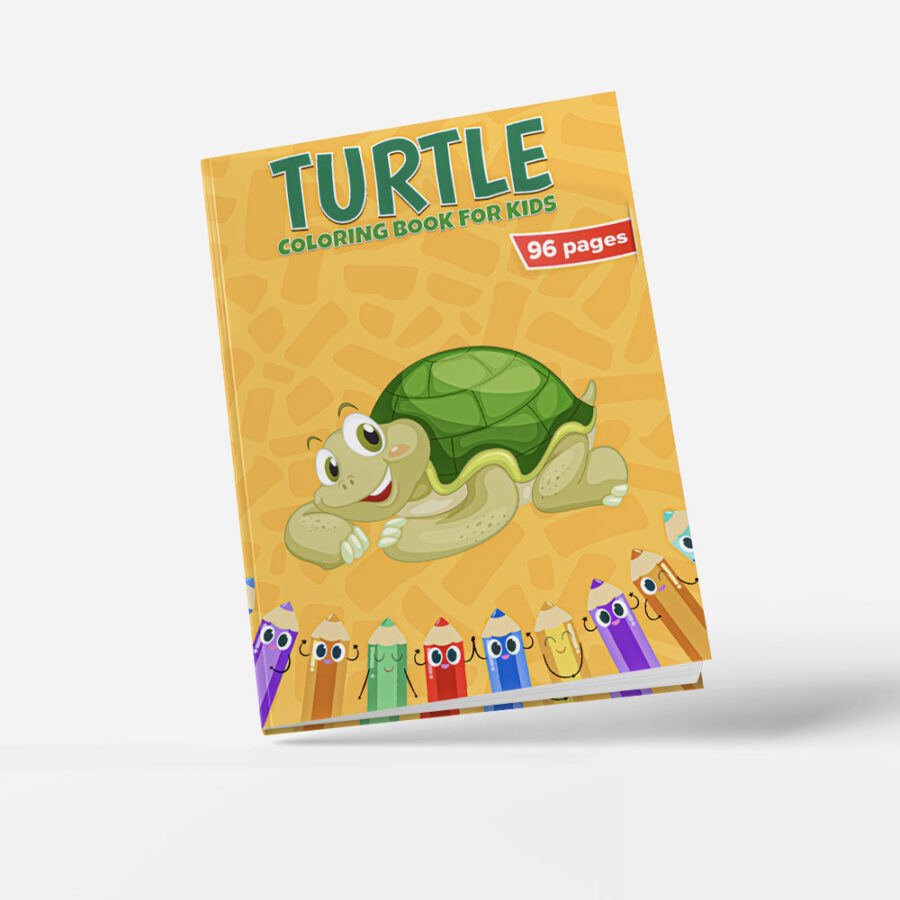 Turtle Coloring Book For Kids