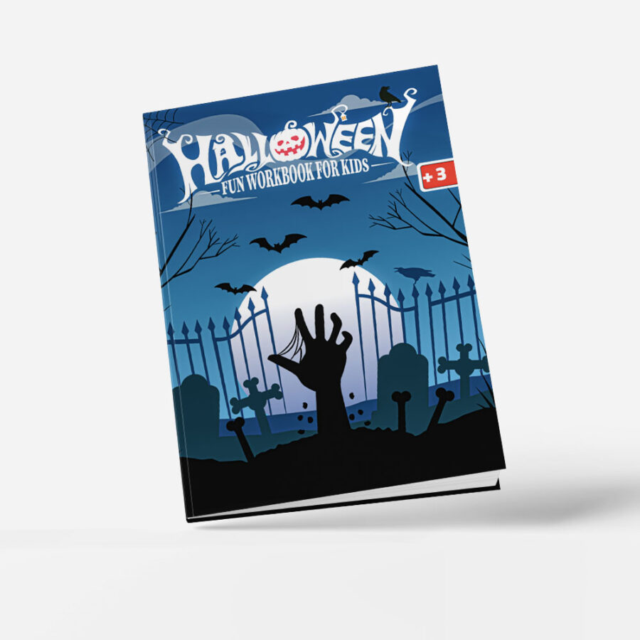 Halloween Activity Book for kids 3-5