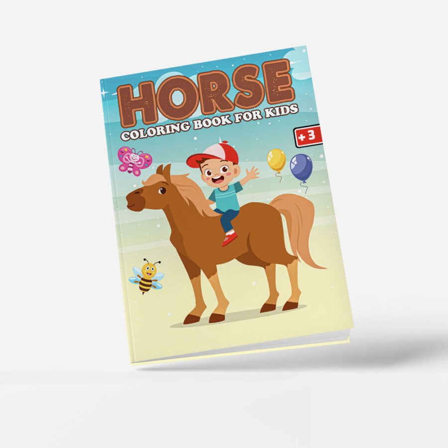 Horse Coloring Book for Kids