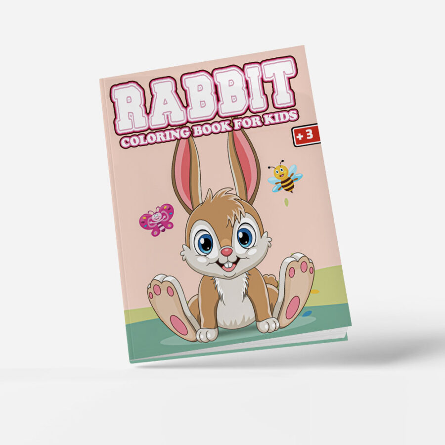 Rabbit Coloring Book for Kids