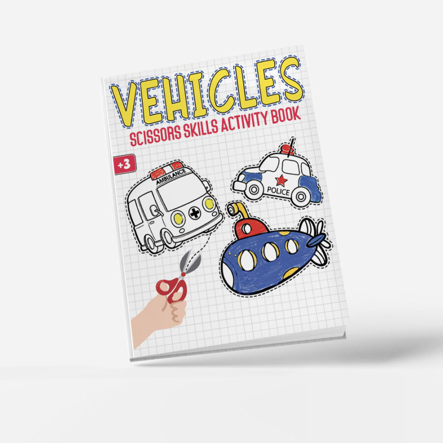 Scissor Skills Activity Book for Kids